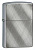 Зажигалка ZIPPO классическая с покрытием матовый хром | Classic Brushed Chrome, латунь/сталь, серебристая, матовая, 38x13x57 мм