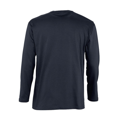 Футболка мужская с длинным рукавом MONARCH, темно-синий, 3XL, 100% хлопок, 150 г/м2