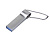 USB 2.0-флешка на 32 Гб с мини чипом, компактный дизайн, боковое отверстие для цепочки , размер 32ГБ
