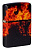 Зажигалка ZIPPO Пламя из ада с покрытием Искусственно состаренная латунь | Fusion Inferno 540 Tumbled Brass, латунь/сталь, разноцветная, 38x13x57 мм