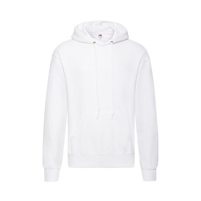 Толстовка "Hooded Sweat", белый_3XL, 80% х/б, 20% п/э, 260 г/м2