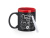 Кружка PALTA, 350 мл, черный/красный