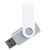 Флешка TWIST WHITE COLOR Серебристая с белым 4015.06.07.32ГБ Флешка TWIST WHITE COLOR Серебристая с белым 4015.06.07.32ГБ