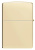 Зажигалка ZIPPO Classic с покрытием Champagne, латунь/сталь, золотистая, глянцевая, 38x13x57 мм