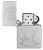 Зажигалка ZIPPO Vintage Dance с покрытием Satin Chrome, латунь/сталь, серебристая, 38x13x57 мм Зажигалка ZIPPO Vintage Dance с покрытием Satin Chrome, латунь/сталь, серебристая, 38x13x57 мм