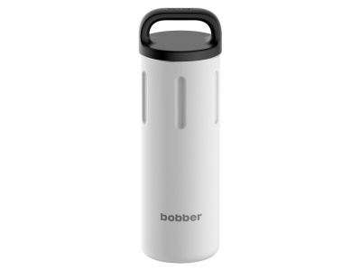 Вакуумный термос с керамическим покрытием бытовой, тм bobber, 770 мл. Артикул Bottle-770 Iced Water (белый) , размер 770 мл