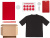 Welcome pack Simple kit, красный , размер XS-S