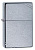 Зажигалка ZIPPO Винтажная с покрытием поцарапанный хром | Vintage Street Chrome, латунь/сталь, серебристая, матовая, 38x13x57 мм