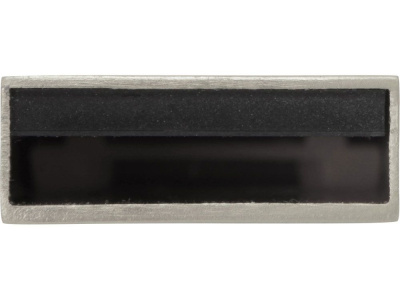 USB 2.0-флешка на 16 Гб с мини чипом и круглым отверстием, серебристый , размер 16ГБ