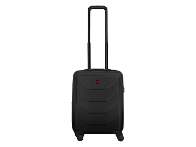 Чемодан WENGER Prymo, чёрный, малый, 40х55х20 см, 36 л, ABS+PC , размер S