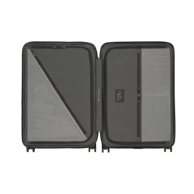 Чемодан VICTORINOX Airox Advanced, серо-синий матовый, 100% поликарбонат Makrolon, 46x29x69 см, 75 л