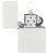 Зажигалка ZIPPO классическая с белым матовым покрытием | Classic White Matte, латунь/сталь, белая, матовая, 38x13x57 мм Зажигалка ZIPPO классическая с белым матовым покрытием | Classic White Matte, латунь/сталь, белая, матовая, 38x13x57 мм