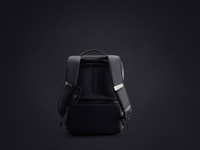 Водостойкий антикражный рюкзак Clickpack для ноутбука 15.6, черный