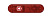 Передняя накладка для ножей VICTORINOX SwissLite 58 мм, пластиковая, полупрозрачная красная
