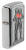 Зажигалка ZIPPO Влюбленная пара с покрытием матовый хром | Couple Love Brushed Chrome, латунь/сталь, серебристая, 36x13x57 мм