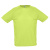 Футболка "Sporty", светло-зеленый_2XL, 100% воздухопроницаемый полиэстер, 140 г/м2 Футболка "Sporty", светло-зеленый_2XL, 100% воздухопроницаемый полиэстер, 140 г/м2