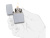 Зажигалка ZIPPO Classic с покрытием Satin Chrome™, латунь/сталь, серебристая, матовая, 38x13x57 мм Зажигалка ZIPPO Classic с покрытием Satin Chrome™, латунь/сталь, серебристая, матовая, 38x13x57 мм