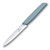 Нож для овощей и фруктов VICTORINOX Swiss Modern, лезвие 10 см с волнистой кромкой, серо-голубой Нож для овощей и фруктов VICTORINOX Swiss Modern, лезвие 10 см с волнистой кромкой, серо-голубой