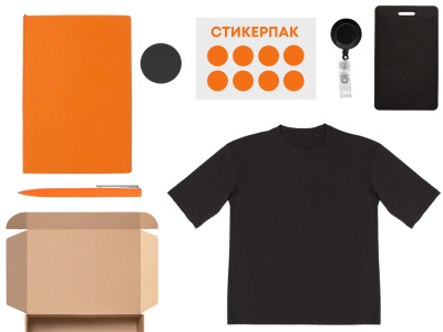 Welcome pack Simple kit, оранжевый , размер M-L