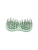 Щетка Dewal Beauty серия "Friendly", массажная, с нейлоновым штифтом, форма бабочка, зеленый Щетка Dewal Beauty серия "Friendly", массажная, с нейлоновым штифтом, форма бабочка, зеленый