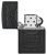 Набор ZIPPO Jack Daniels®: зажигалка с покрытием Black Matte и кожаный чехол в подарочной коробке