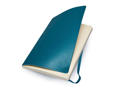 Записная книжка Moleskine Classic Soft (в линейку), Large (13х21см), бирюзовый , размер A5