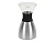 Кофеварка POUR OVER, 1000 мл, серебристый/черный