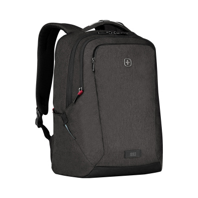 Рюкзак WENGER MX Professional 16”, серый, 100% полиэстер, 33х21х45 см, 21 л