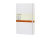 Записная книжка Moleskine Classic (в линейку) в твердой обложке, Large (13х21см), белый , размер A5