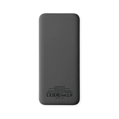 Внешний аккумулятор Kris soft touch, 10000mAh (Серый)