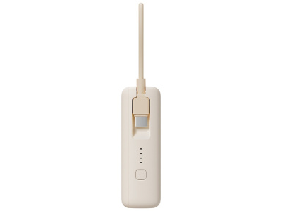 Внешний аккумулятор со встроенным кабелем Xiaomi 33W Power Bank 10000mAh (Integrated Cable) Tan GL
