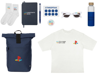 Welcome pack Welcome Aboard!, синий , размер XL-2XL