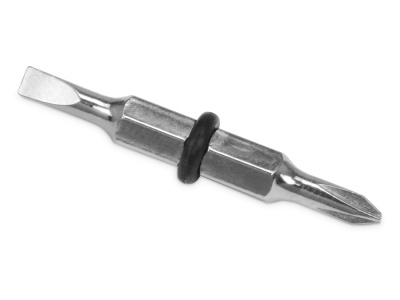 Ручка шариковая металлическая Tool, синий. Встроенный уровень, мини отвертка, стилус (Р)