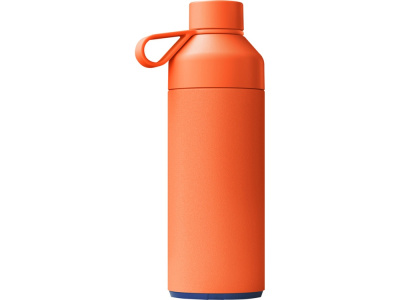 Бутылка для воды Big Ocean Bottle объемом 1000 мл с вакуумной изоляцией, оранжевый , размер 1000 мл
