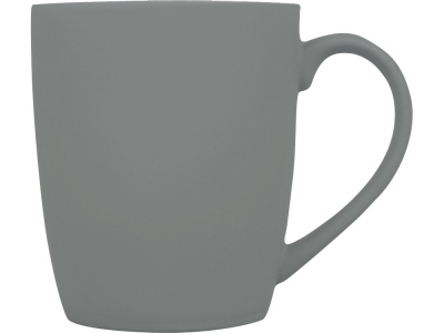 Кружка с покрытием soft-touch C1, серый (Р)