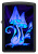 Зажигалка ZIPPO Counter Culture с покрытием Black Light, латунь/сталь, черная,матовая 38x13x57 мм Зажигалка ZIPPO Counter Culture с покрытием Black Light, латунь/сталь, черная,матовая 38x13x57 мм