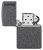 Зажигалка ZIPPO Логотип с каменным покрытием | Logo Iron Stone, латунь/сталь, серая, матовая, 38x13x57 мм Зажигалка ZIPPO Логотип с каменным покрытием | Logo Iron Stone, латунь/сталь, серая, матовая, 38x13x57 мм