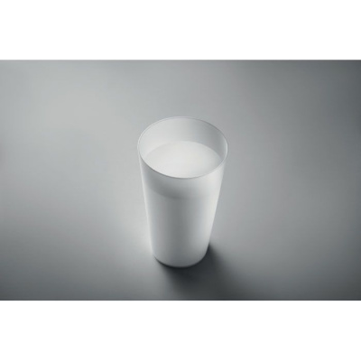 Reusable event cup 500ml белый