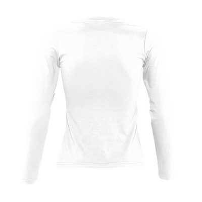 Футболка женская с длинным рукавом MAJESTIC, белый, XXL, 100% хлопок, 150 г/м2