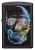 Зажигалка ZIPPO Skull Design с покрытием Black Matte, латунь/сталь, черная, 38x13x57 мм Зажигалка ZIPPO Skull Design с покрытием Black Matte, латунь/сталь, черная, 38x13x57 мм