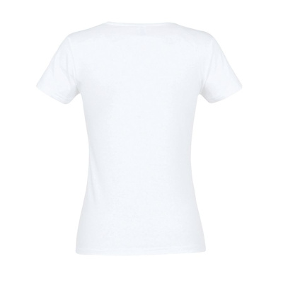 Футболка женская MISS, белый, L, 100% хлопок, 150 г/м2