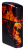 Зажигалка ZIPPO Fusion Inferno Design с покрытием 540 Tumbled Brass, латунь/сталь, разноцветная, 38x13x57 мм