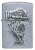 Зажигалка ZIPPO Dead Mans Hand с покрытием Street Chrome, латунь/сталь, серебристая, 38x13x57 мм Зажигалка ZIPPO Dead Mans Hand с покрытием Street Chrome, латунь/сталь, серебристая, 38x13x57 мм