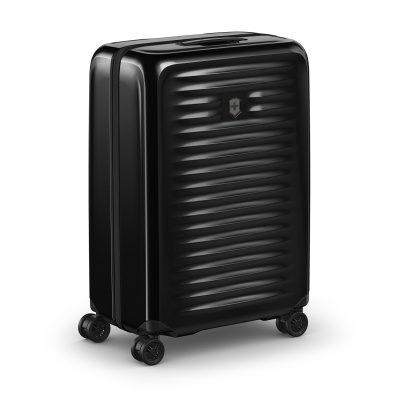 Чемодан VICTORINOX Airox, черный, 100% поликарбонат Makrolon, 46x29x69 см, 74 л