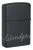 Зажигалка ZIPPO Classic с покрытием Black Matte, латунь/сталь, черная, матовая, 38x13x57 мм
