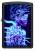Зажигалка ZIPPO Cyborg Woman с покрытием Black Light, латунь/сталь, черная, матовая 38x13x57 мм Зажигалка ZIPPO Cyborg Woman с покрытием Black Light, латунь/сталь, черная, матовая 38x13x57 мм