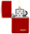 Зажигалка ZIPPO Classic с покрытием Metallic Red, латунь/сталь, красная, матовая, 38x13x57 мм Зажигалка ZIPPO Classic с покрытием Metallic Red, латунь/сталь, красная, матовая, 38x13x57 мм