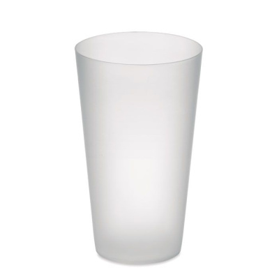 Reusable event cup 500ml прозрачно-белый