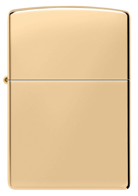 Зажигалка ZIPPO Armor® с покрытием Глянцевая латунь | High Polish Brass, латунь/сталь, золотистая, 38x13x57 мм