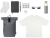 Welcome pack Welcome Aboard!, серый , размер XS-S Welcome pack Welcome Aboard!, серый , размер XS-S